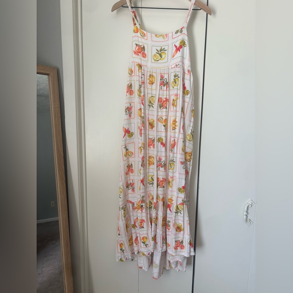Floral Print Maxi Dress
